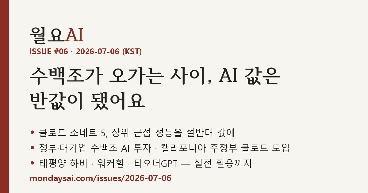 ISSUE #06 표지